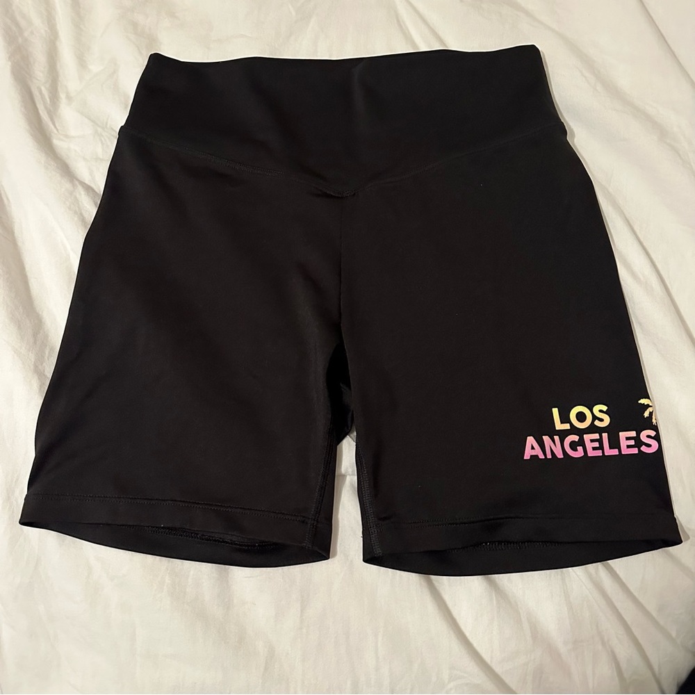 PINK ultimate biker shorts size M